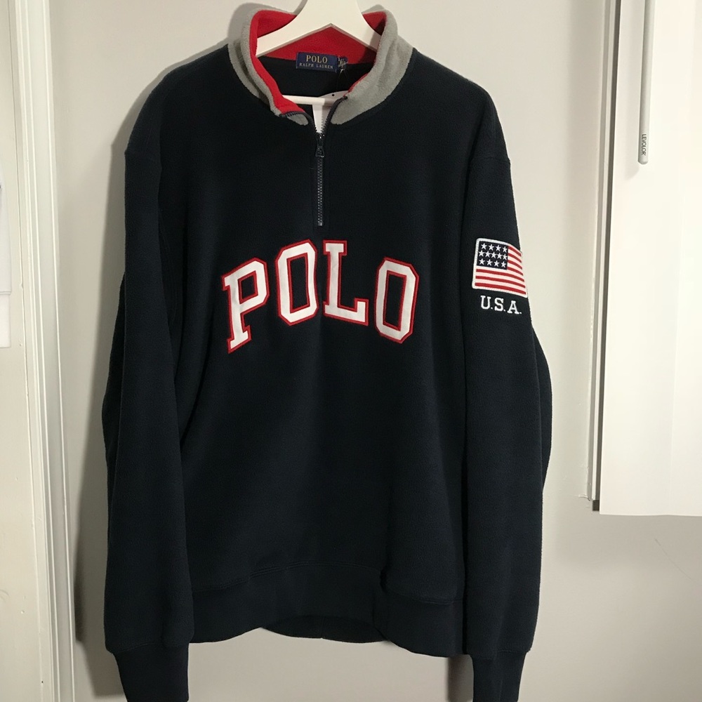Polo Ralph Lauren USA Pullover Quarter Zip